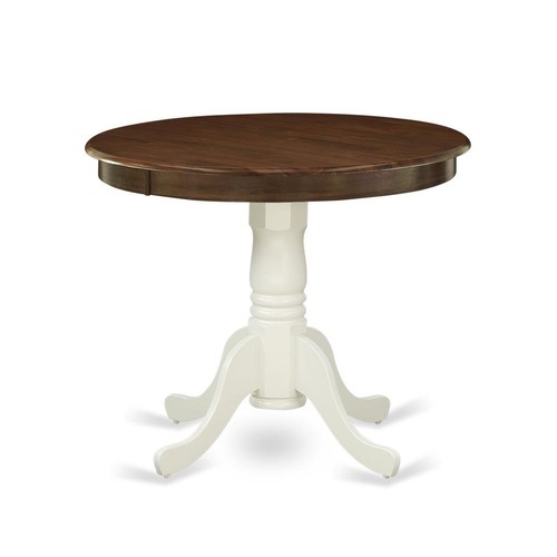 Round dining table walnut - dining, &