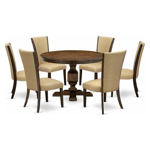 Pemberly row piece - 7-piece, wood