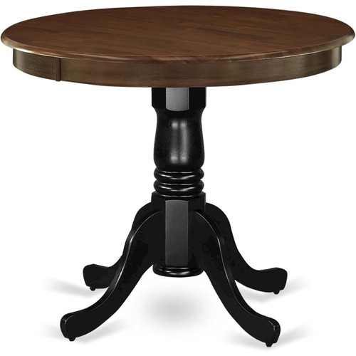 Round dining table walnut - dining, table,